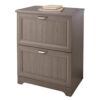 Realspace Magellan 24W 2 Drawer Lateral File Cabinet Gray PopularChairscom   
