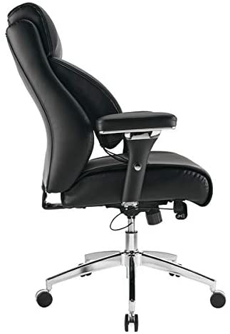 Realspace-Modern-Comfort-Keera-Bonded-Leather-Mid-Back-Managers-Chair-OnyxChrome-B07RY9P4MX-4