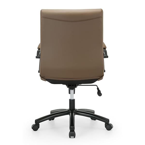 Realspace® Modern Comfort Winsley Bonded Leather MidBack Manager’s