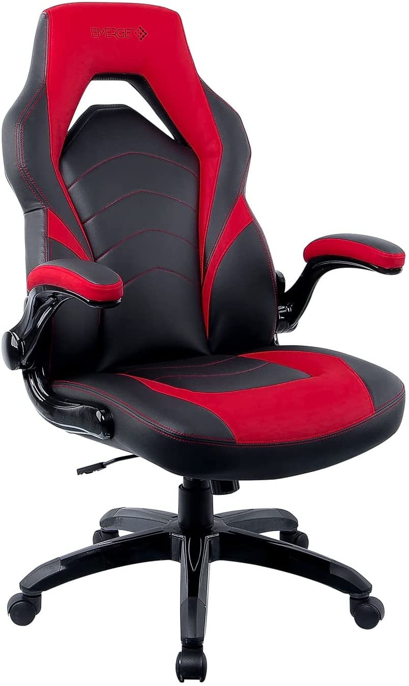 STAPLES-2710774-Gaming-Chair-Black-and-Red-B07Q3SX2V9