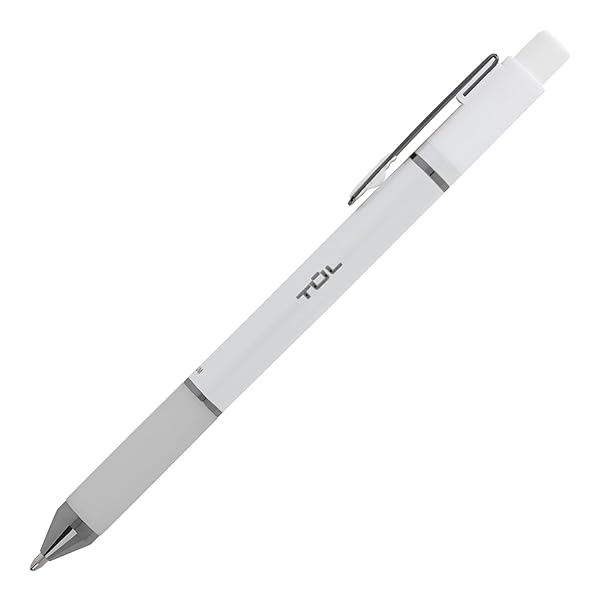 TUL-BP-Series-Retractable-Ballpoint-Pens-Medium-Point-10-mm-Pearl-White-Barrel-Black-Ink-Pack-Of-12-Pens-B07X127XPW-5