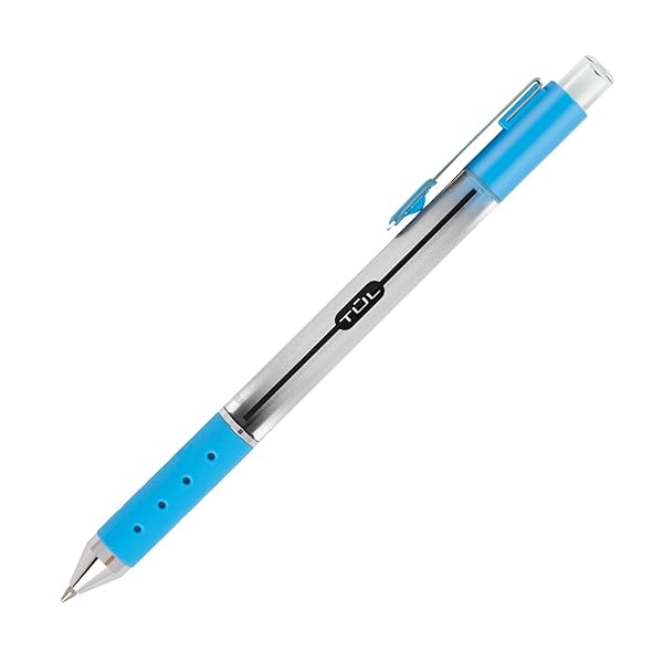 TUL-Retractable-Gel-Pens-Bullet-Point-05-mm-Gray-Barrel-Assorted-Bright-Ink-Colors-Pack-Of-8-B01N24M3U7-8